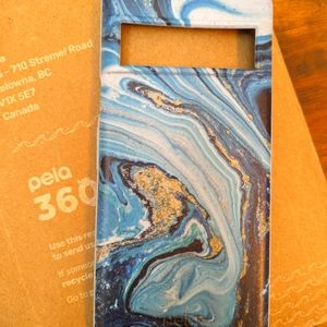 Pela Pixel 6 Pro Marbled Blue Case
